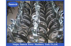 China ODM Transmission Line Neoprene Aluminum Sheaves Conductor Stringing Blocks supplier