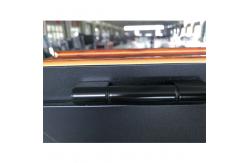 China Thermal Break Aluminium Awning Wooden Window Top Hung And Fixed Design supplier