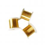 0.003mm Micro Gold Coated Tungsten Wire Anti-Corrosion For Semiconductor Bonding