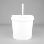 3L Food Packaging Ice Cream Pails With Lids FDA Certifiication for sale