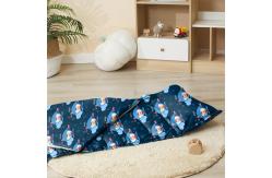 China Rectangular Infant Nap Mat Customizable Roll Up Design With Removable Pillow supplier