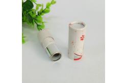 China Lisptic Paper Composite Tube , Push Up Lip Balm Paper Tube Packaging supplier