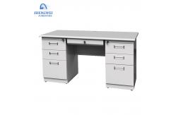 China Door Locker And 3 Drawer Cabinet Free Combination Metal Office Desk supplier