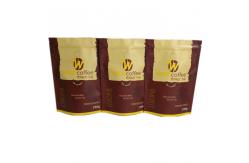 China Customized Printing Reusable Stand Up Bag Food Grade Packaging For Coffee supplier