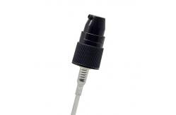 China Gold Silver Long Nozzle 24-410 Cream Pump With Clip supplier