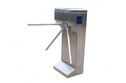 China Vertical Waist Height Fingerprint Access Control Turnstiles Turn Style Door supplier