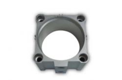 China Silvery Anodized CNC Machining 6063 Aluminium Cylinder Shell For Automotive supplier