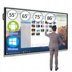 High-Quality Interactive Touch Screen Whiteboard Demonstration Board 55 Inch Android 13.0 System Version for sale