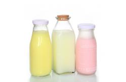 China Reusable Bulk Kombucha Bottles 500ml 300ml Milk Bottles Transparent supplier