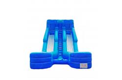 China Aldult  Outdoor Rental Inflatable Large Water Slides With Pool supplier
