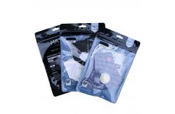 China Plastic Mouth Muffle 120 Microns Reusable k Bags For N95 Mask supplier