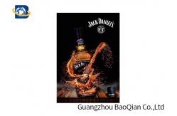 China Custom 3D Poster Printing , 3D Lenticular Wall Art Picture Catch People's Eyes supplier