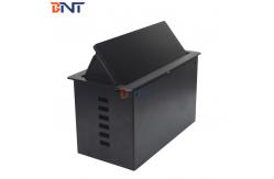 China Professional Hydraulic Pop Up Socket With Double USB Charger Interfaces supplier