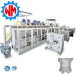 High Speed Full Servo Baby Diaper Making Machinery  PLC Control with Packaging System for sale