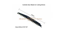 China Carbide Saw Blade for Cutting Bricks  Size:225mmx25x16T,Reciprocating supplier
