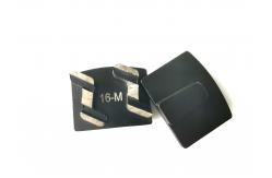 China Double Z Segment  Redi Lock Diamond Grinding Shoes for Husqvarna supplier