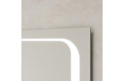 China Compact Wall Mounted Lighted Makeup Mirror Customized High Visibility supplier