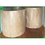 High Stiffness Virgin Pulp Custom Size 80GSM Brown Craft Paper For Shopping Bags for sale