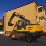 125HP Wheeled Mini Excavator Humanized Design Mini Hydraulic Excavator for sale