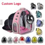 Capsule Breathable Cat Backpack Carrier Outside Portable Transparent for sale