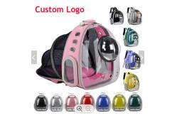 China Expandable Cat Capsule Backpack Transparent Dog Bubble Backpack supplier