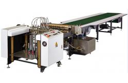 China Automatic Commercial Box Paper Gluing Machine Small Box Pressing Machine supplier