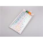 Silver Glamour Holographic Bubble Mailers Padded Envelopes Shock Resistance for sale