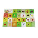 Children Floor Alphabet Fruit Jigsaw Puzzle Educational Games And Puzzles For 5 Year Olds for sale