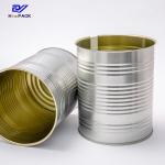 3000ml Big Round Tin Containers 800gsm 1000gsm Round Aluminum Tins for sale