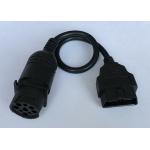 J1939 Type 1 Deutsch 9-Pin Male to J1962 OBD2 OBDII 16 Pin Male Cable for sale