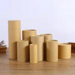 Custom Printing Kraft Deodorant Tubes For Food Cosmetic Packaging for sale