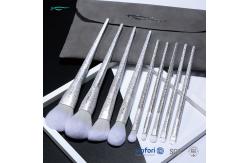 China 9pcs Plating 3D Full Makeup Kit With Brushes With Brush Bag supplier