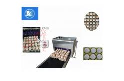 China Clear Pattern Eggs Inkjet Batch Coding Machine With ABC Standard English Font supplier