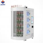 Floral Shop Smart Flower Vending Machine With Led Logo And Camera For Handicap for sale