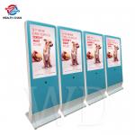 1920x1080 350 Nits Indoor Digital Signage , LCD Advertising Player With Camera for sale