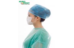 China Non-Woven Disposable Facemask 3ply Safety With Round Or Flat Earloop supplier