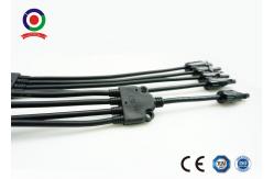 China IP67  Solar Panel Branch Connector Low Power Loss For Solar System supplier