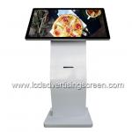 21.5 Inch Interactive Capacitive Touch All In One Kiosk With Printer for sale