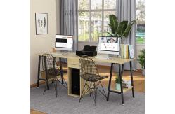 China 750Hmm Modern Computer Desks Scratch Resistant Wood Writing Desk supplier