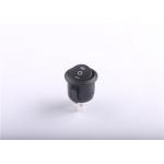 KCD1-201-2P 2nd Gear Black Round On Off Switch , 6A 2 Prong Rocker Switch for sale