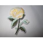 Custom Flowers Embroidered Sew or Iron On Patch For Clothing Applique for sale