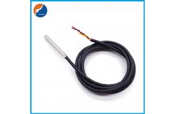 China Waterproof 5.5VDC Digital DS18B20 Temperature Sensor Stainless Steel Shell supplier
