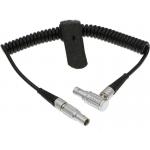 Lemo 5 Pin Timecode Coiled Camera Connection Cable For Sound Devices ZAXCOM DENECKE XL-LL for sale