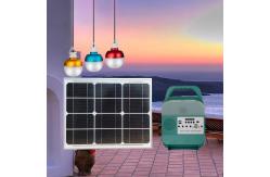 China IP65 8000mah Portable Solar Camping Light Rechargeable solar powered reading lamp supplier