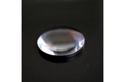 China Optical Glass 114mm 250mm Flat Plano Convex Lens CaF2 supplier