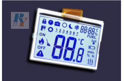 China Transparent TN Air Conditioner Lcd Display Screen With White Led Backlight supplier