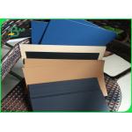 1.5mm Grey Board Sheets Laminated With White / kraft / blue color for sale