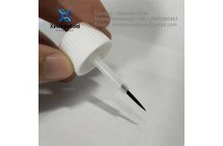 China Custom Bottle Cap Plastic Lid With Brush Plastic Cap With Stick supplier