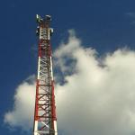 4 Leg Angular 90meters Telecommunication Steel Tower Galvanized for sale