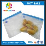 custom  food grade resealable smell proof vacuum sealed zipper bag with valve  and double zipper reusable folding bags for sale